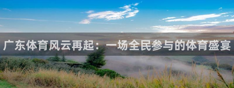 广东体育风云再起：一场全民参与的体育盛宴