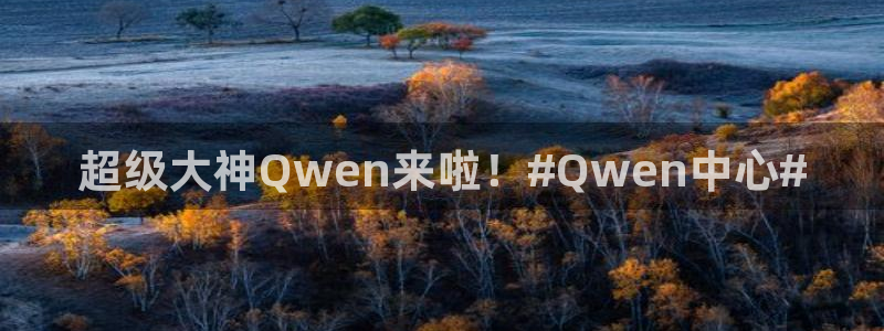 超级大神Qwen来啦！#Qwen中心#